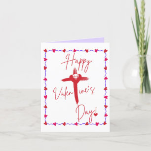 Carte de voeux Heureuse Sainte-Valentin