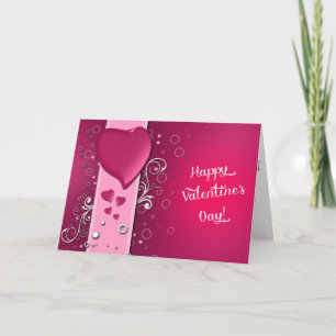 Carte de voeux Heureuse Sainte-Valentin