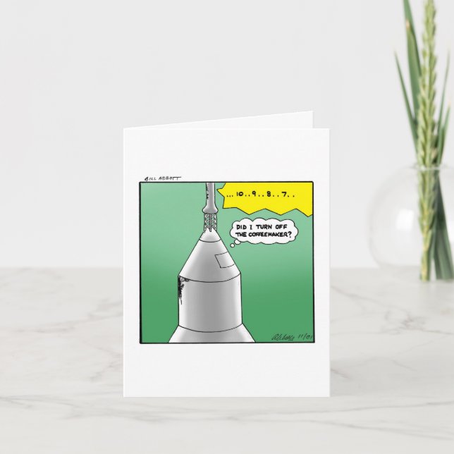 Carte de voeux Hilarious Bon Voyage (Devant)