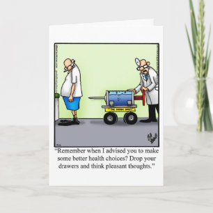Carte de voeux Hilarious Get Well