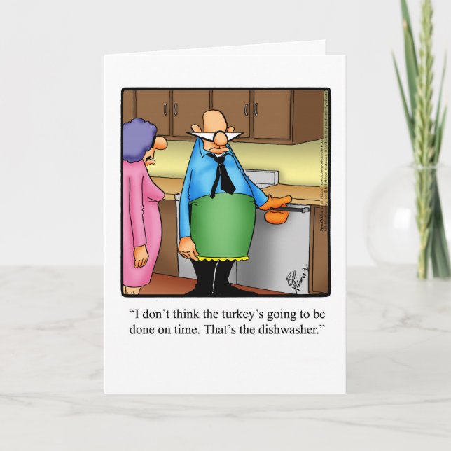 Carte de voeux Hilarious Thanksgiving Humour (Devant)
