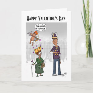 Carte de voeux Hilarious Valentine's Day Folded