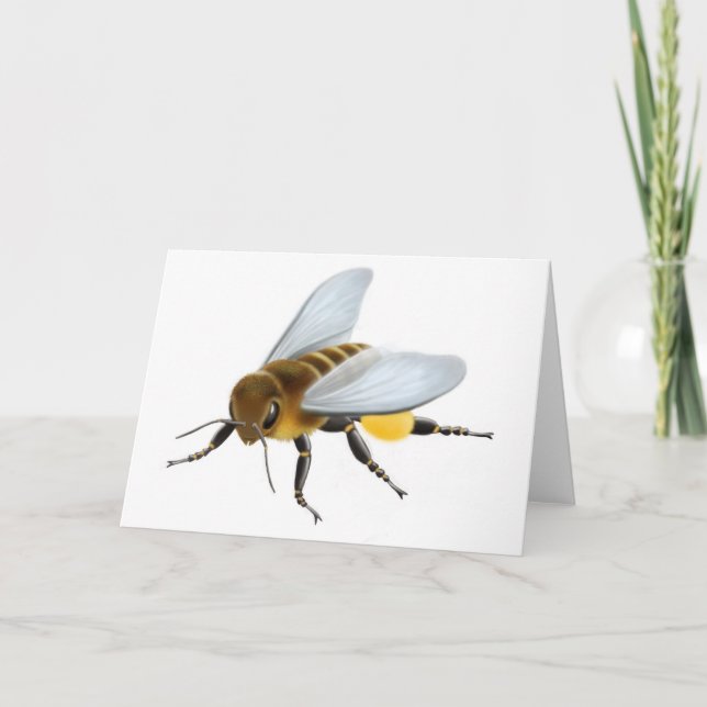 Carte de voeux Honey Bee (Devant)