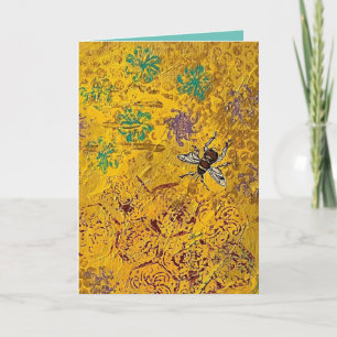 Carte de voeux Honey Bee