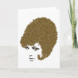 Carte de voeux Honey Bee Hive
