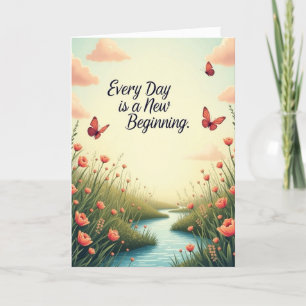 Carte de voeux Hope-Folded