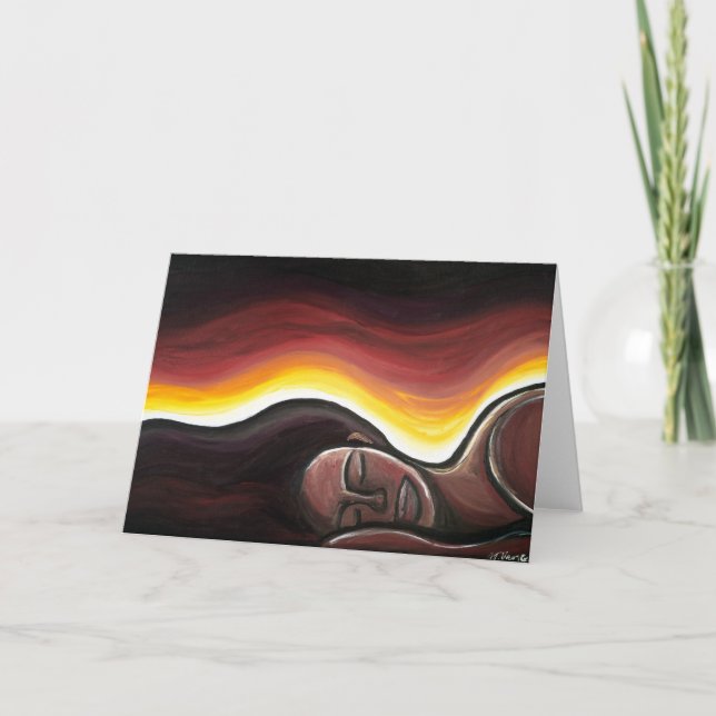 Carte de voeux Horizon (Devant)