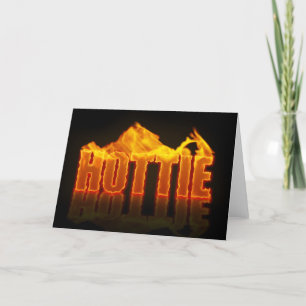 Carte de voeux Hottie Flames