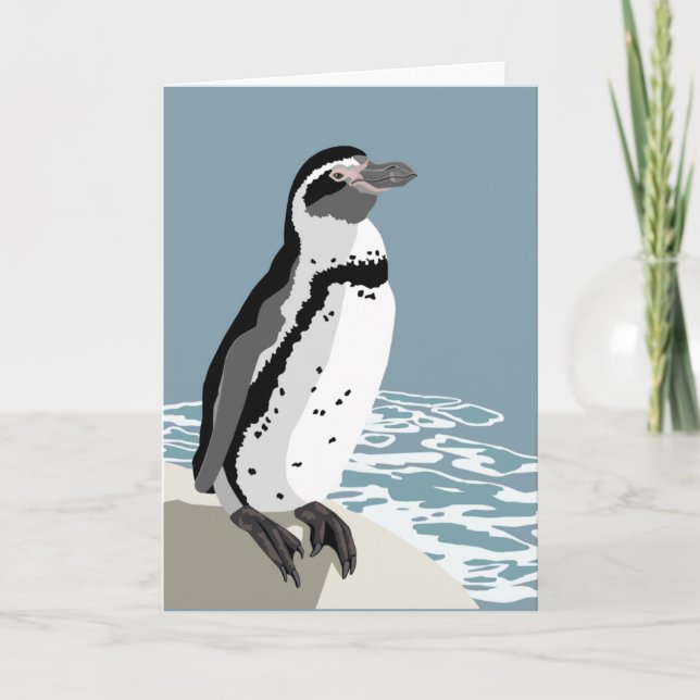 Carte de voeux Humboldt Penguin (Devant)