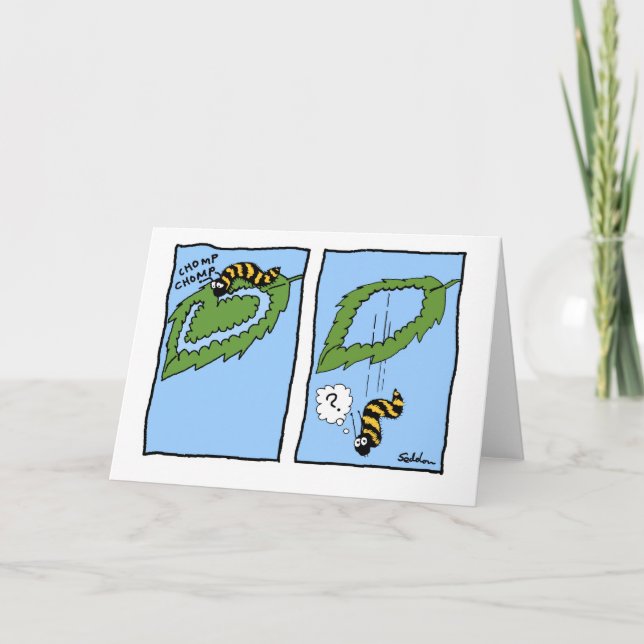 Carte de voeux humoristique par Mike Seddon (Devant)