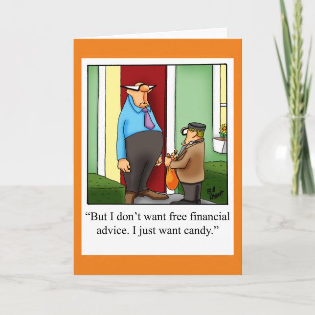 Carte de voeux Humour Halloween pour Halloween (Devant)