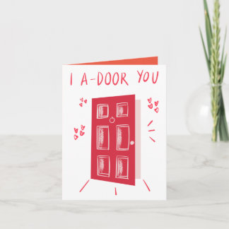 Carte de voeux I a-DOOR You Pun