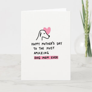 Carte de vœux illustration incroyable de maman de 