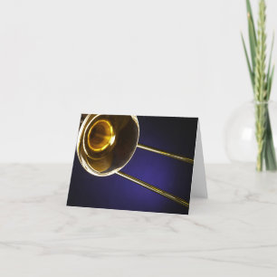 Carte de vœux image de trombones