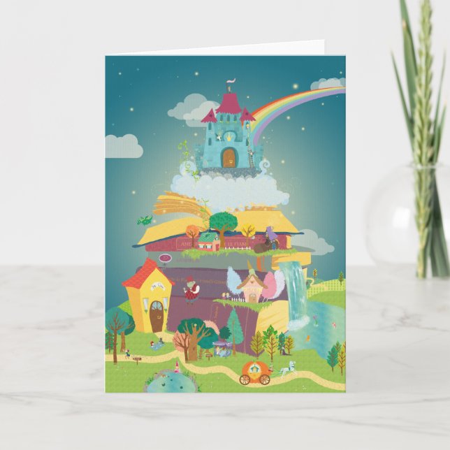 Carte de voeux Imaginaire Land (Devant)