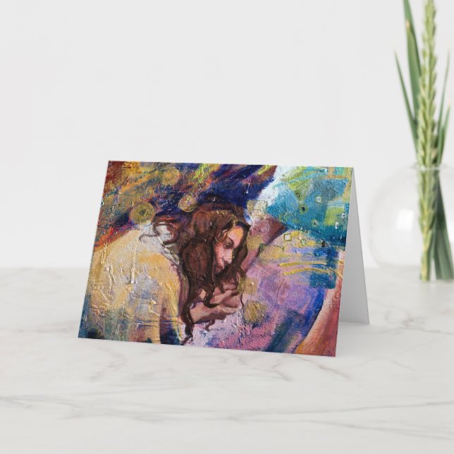 Carte de voeux inspirée "beaucoup indulgente" (Devant)