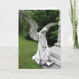 Carte de voeux inspirée d'ange