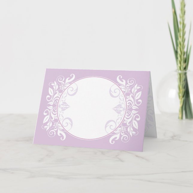 Carte de vœux, invitation de mariage (Devant)