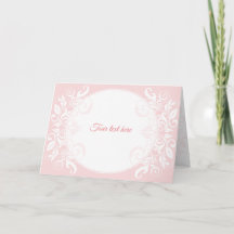 Carte de vœux, invitation de mariage, rose, floral