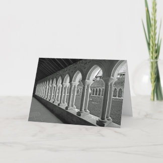 Carte de voeux Iona Abbey Arches