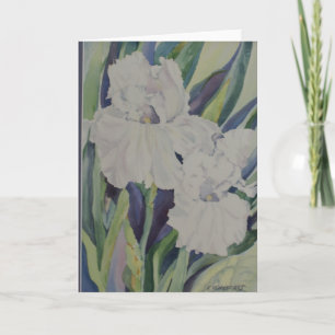 Carte de voeux Iris