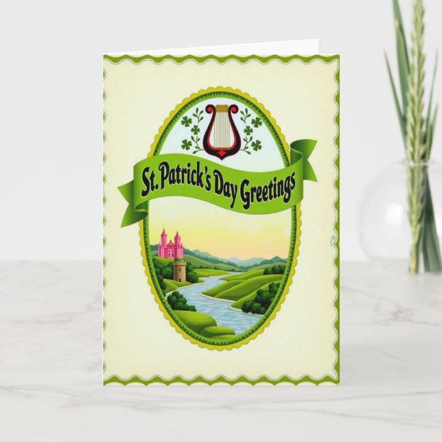 Carte de vœux irlandaise (Devant)