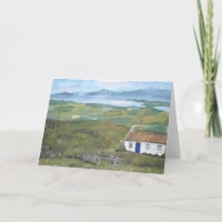 Carte de vœux irlandaise Baie de Bantry, paysage