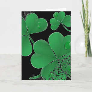 Carte de voeux irlandaise de la St. Patrick's Day