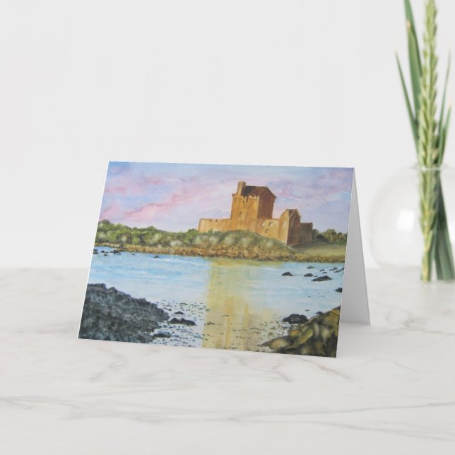 Carte de vœux irlandaise pliée (Devant)