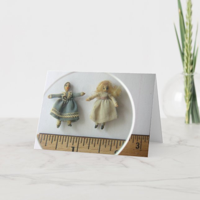 Carte de voeux Irma Park Dolls - Vierge (Devant)