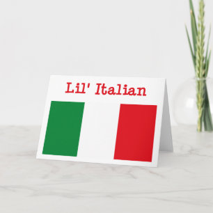 Carte de voeux italienne Lil'
