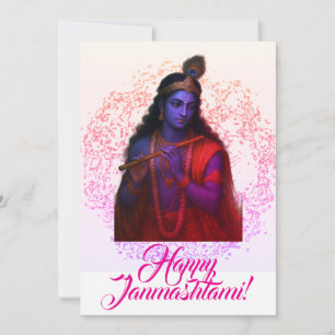 Carte de voeux Janmashtami