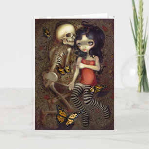 Carte de voeux "Je suis presque avec vous"