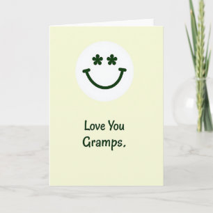 Carte de vœux "Je t'aime Papi"