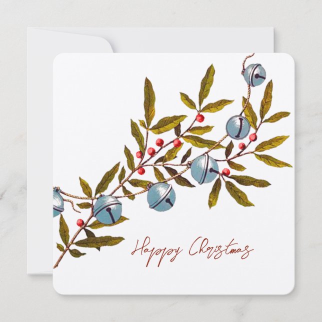 Carte de vœux Jingle Bells (Devant)