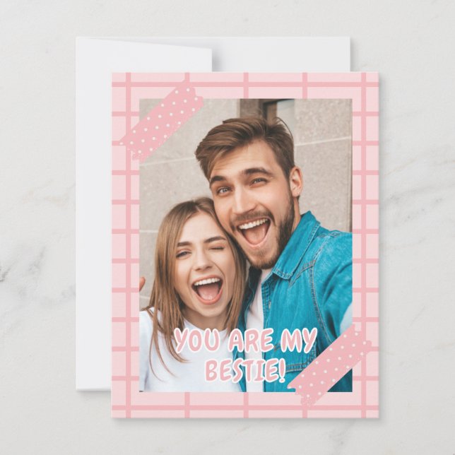 Carte de vœux joyeuse Saint-Valentin pour Galentin (Devant)