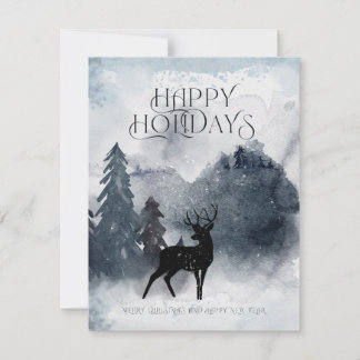 Carte de Vœux Joyeuses Fêtes