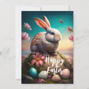 Carte de vœux Joyeuses Pâques