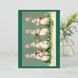 Carte de vœux Joyeuses Pâques