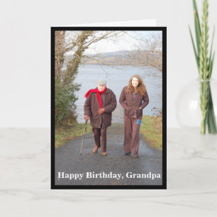 Carte de vœux Joyeux Anniversaire Grand-Père avec