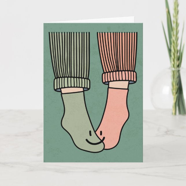Carte de voeux Joyeux Anniversaire pour le couple  (Devant)