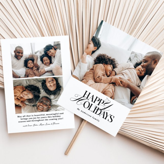 Carte de Vœux Joyeux | Carte de Fêtes Moderne avec (Créateur téléchargé)