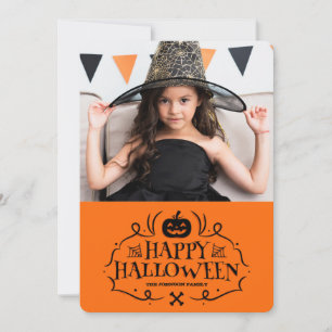 Carte de vœux Joyeux Halloween