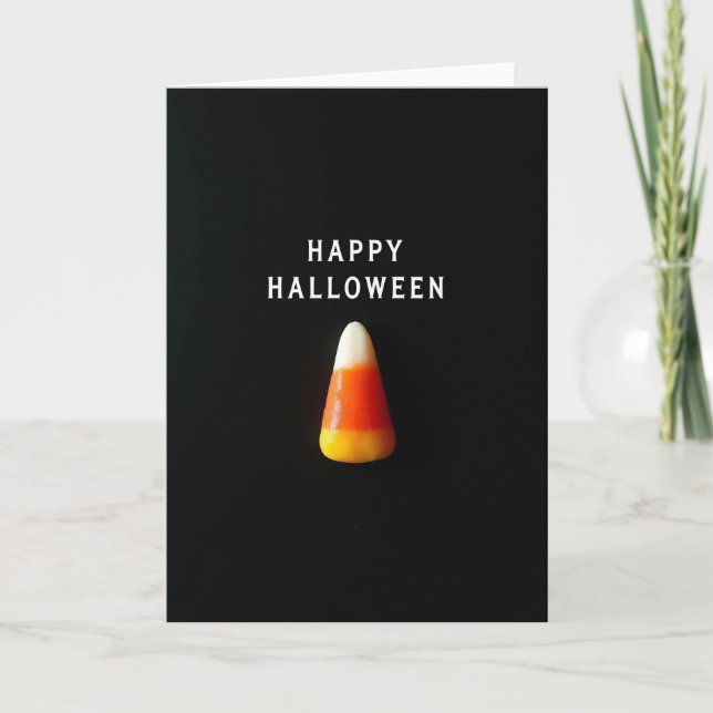 Carte de vœux Joyeux Halloween (Devant)