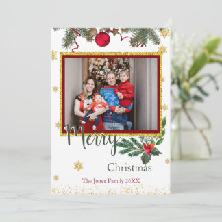 Carte de voeux Joyeux Noël
