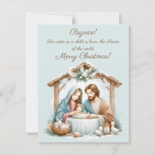 Carte de vœux joyeux Noël