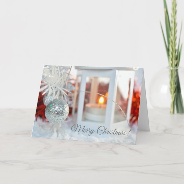 Carte de vœux Joyeux Noël (Devant)