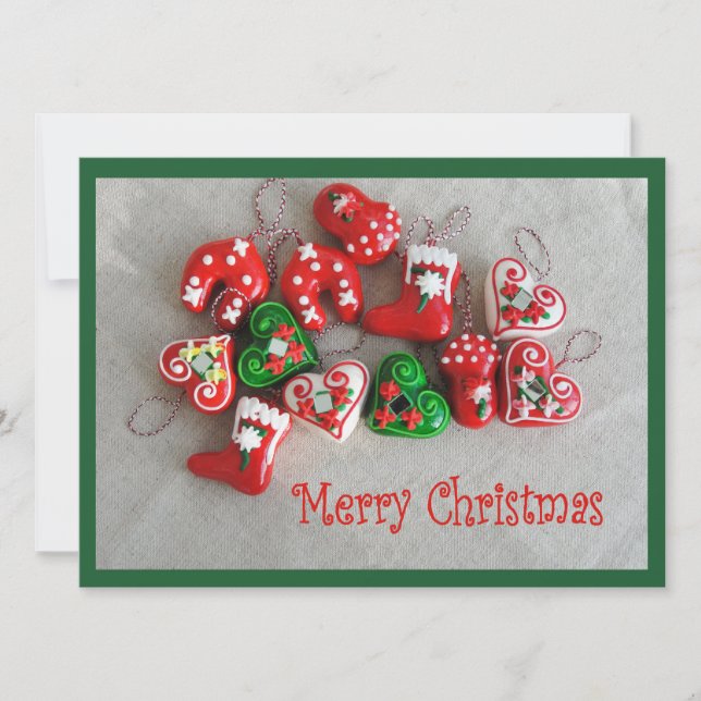 Carte de voeux Joyeux Noël (Devant)
