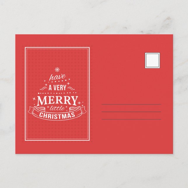 Carte de vœux Joyeux Noël (Devant)