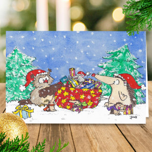 Carte de vœux JOYEUX NOËL de Nicole Janes